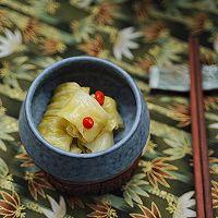 开胃卷心菜泡菜的做法图解1