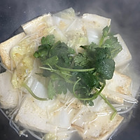 豆腐白菜虾皮汤的做法图解5
