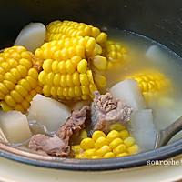 广东年夜饭必备玉米骨头汤的做法图解11