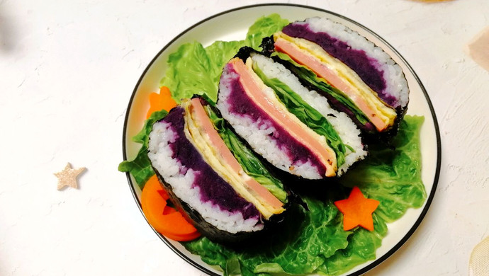 春日缤纷五彩饭团