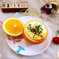 #憋在家里吃什么#香橙蒸蛋的做法图解8
