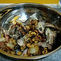 家常腊肉豆豉火锅的做法图解3