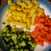 彩色什锦儿童菜的做法图解1