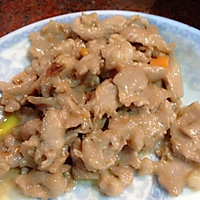 玉米炒肉的做法图解2