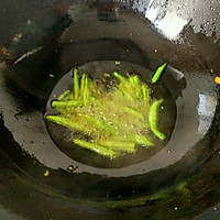 干煸四季豆的做法图解2