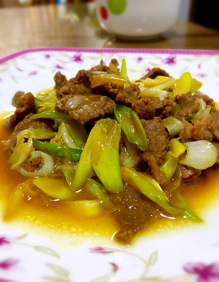 葱爆羊肉
