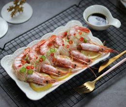 柠檬蒸红虾，年夜饭食谱的做法