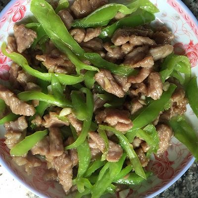 青椒肉丝