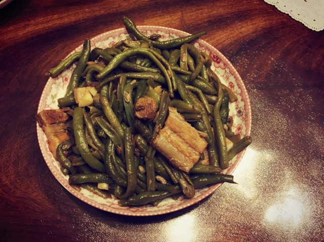 五花肉炖豆角的做法图解10