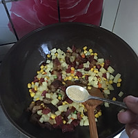 腊肉腊肠煲仔饭～电饭煲的做法图解5