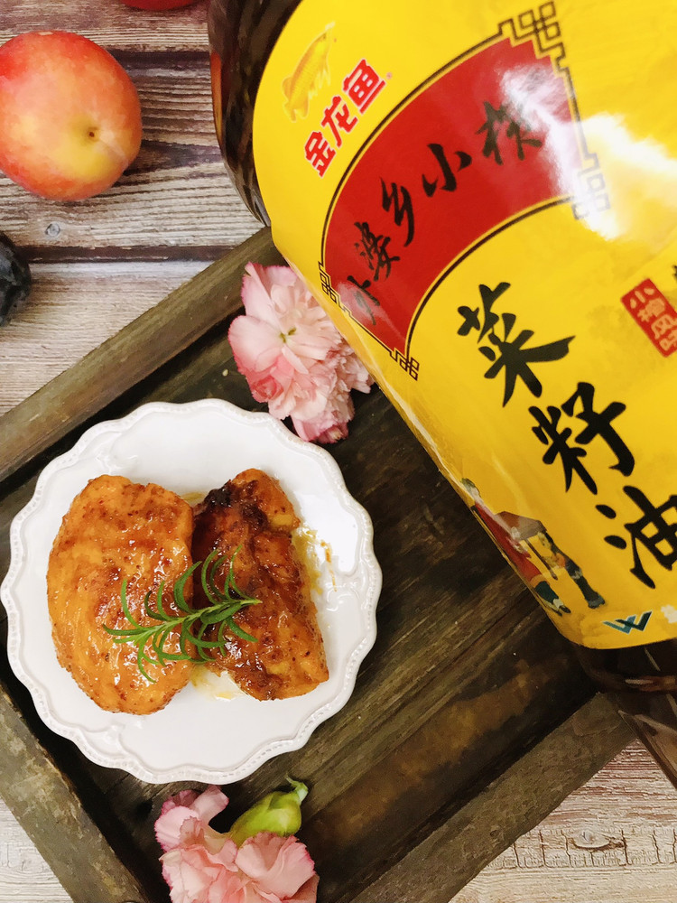 奥尔良鸡胸肉的做法