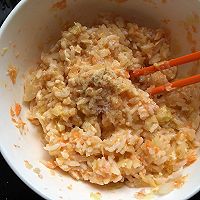胡萝卜虾仁米饼的做法图解7