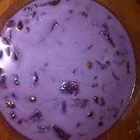 purple（红豆紫薯椰子汁）的做法图解1