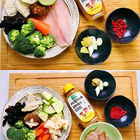#让每餐蔬菜都营养美味#松茸鸡汁做个鲜美杂蔬鲷鱼汤的做法图解1