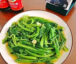 清炒油麦菜（润肺止咳）网红养生菜的做法