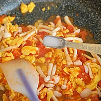 减脂餐-番茄菌菇滑蛋的做法图解11