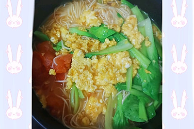 西红柿鸡蛋面（早餐面）