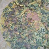 荠菜鸡蛋饼的做法图解7