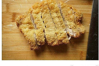 美味的炸猪排
