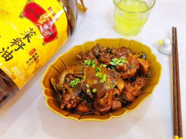 中华经典家常菜～红烧甲鱼烧鸡块