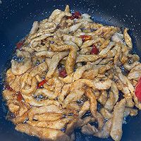 #东古滋味 幸福百味#酸菜豆干炒肉的做法图解5