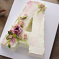 来自春天的浪漫-字母蛋糕的做法图解5