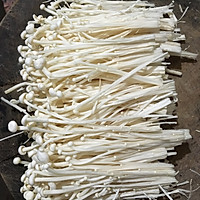 肉末金针菇的做法图解1