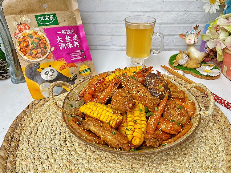 超费米饭的鲜虾鸡翅煲的做法
