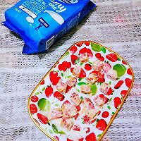 #德运甜品#   德运草莓雪花酥的做法图解14