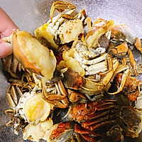 毛豆年糕面拖蟹的做法图解1