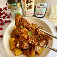 #家乡年味 鲜才够味#土豆炖排骨的做法图解12