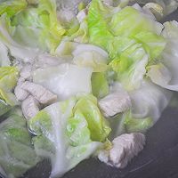 狗狗菜谱：卷心菜水煮鸡胸肉的做法图解3