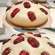 快手版红糖发糕，松软Q弹