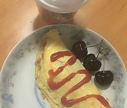 蛋包饭的做法