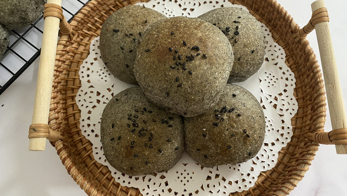 黑芝麻小餐包
