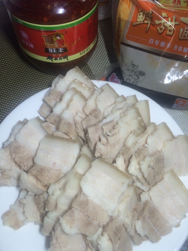川香回锅肉的做法图解3