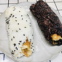 #餐桌上的春日限定#小时候的味道粢饭团（黑米饭团、紫米饭团）的做法图解8