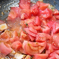 无敌鲜美❗️减脂番茄虾仁粉丝汤❗️低卡饱腹❗️的做法图解5