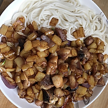 土豆鸡块盖浇面