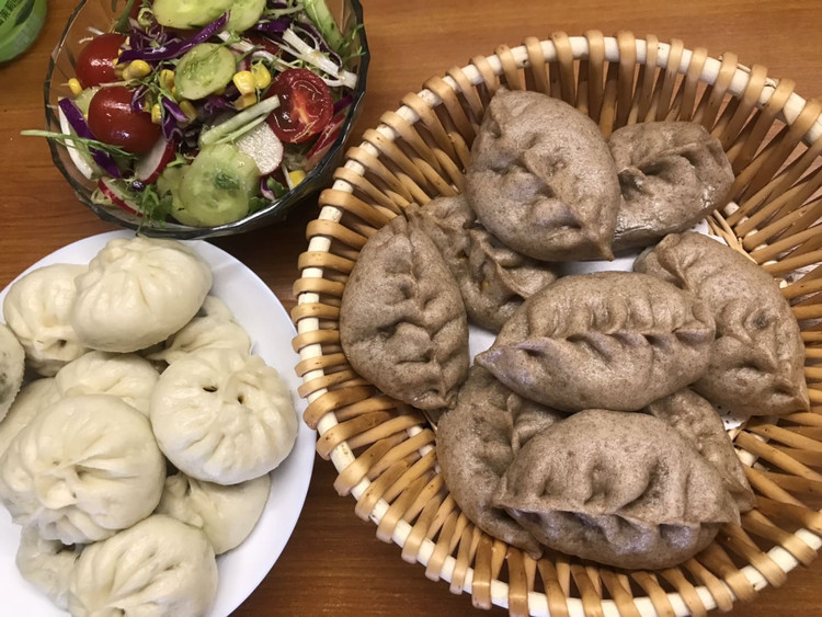 低脂鸡肉包加荤香包的做法