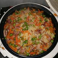 腊味焖饭。的做法图解8