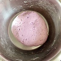 紫薯开口馒头的做法图解2