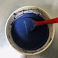 蓝莓溶豆（不加一滴水纯水果泥制作）的做法图解3