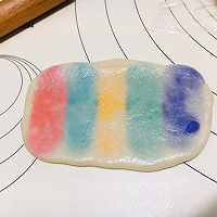 #爱好组-低筋#彩虹蛋黄酥的做法图解8