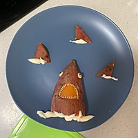 创意儿童餐拼盘【鲨鱼出没】的做法图解11