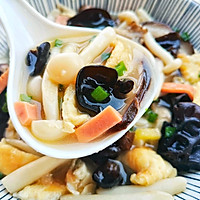 #橄榄中国味 感恩添美味#三鲜菌菇汤的做法图解12