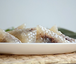 红豆水晶粽的做法