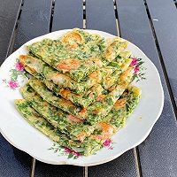 #感恩节烹饪挑战赛#好吃美味加拿大北极虾海菜饼的做法图解7