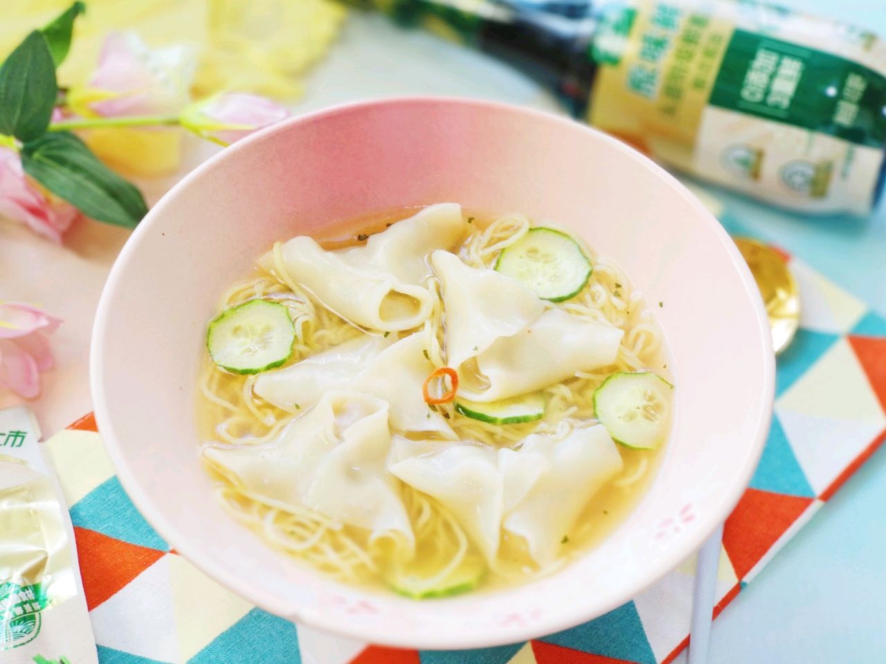 Wonton Soup (4 Wontons) 云吞汤 (4个)Lunch Only – Cooking Girl