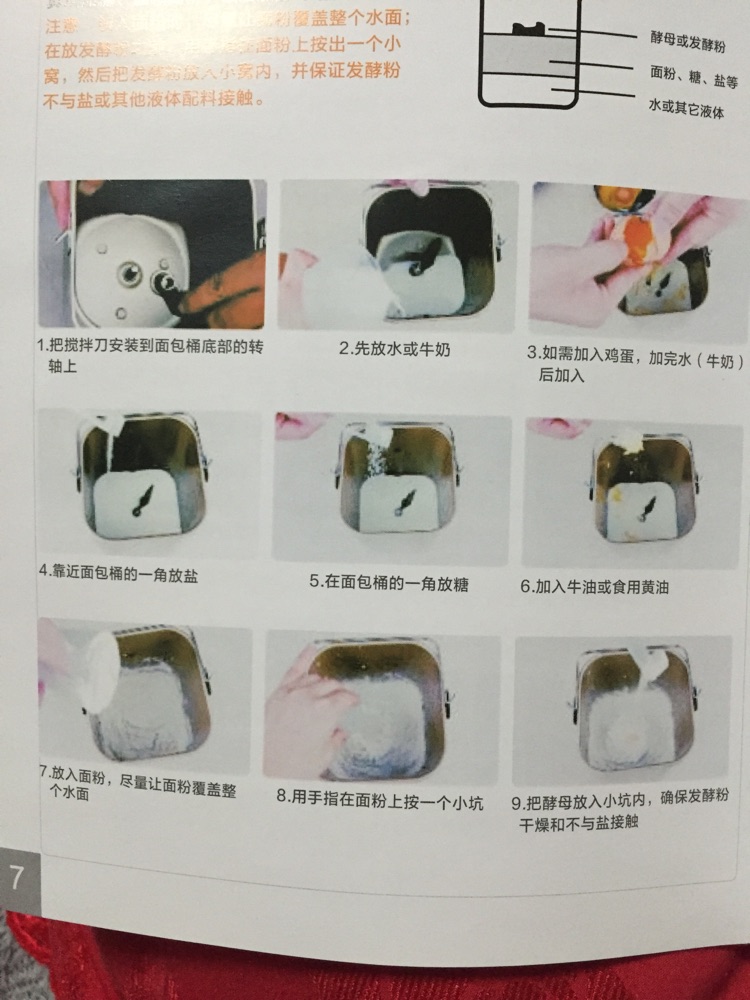 懒人版小餐包（面包机+烤箱版）的做法图解1